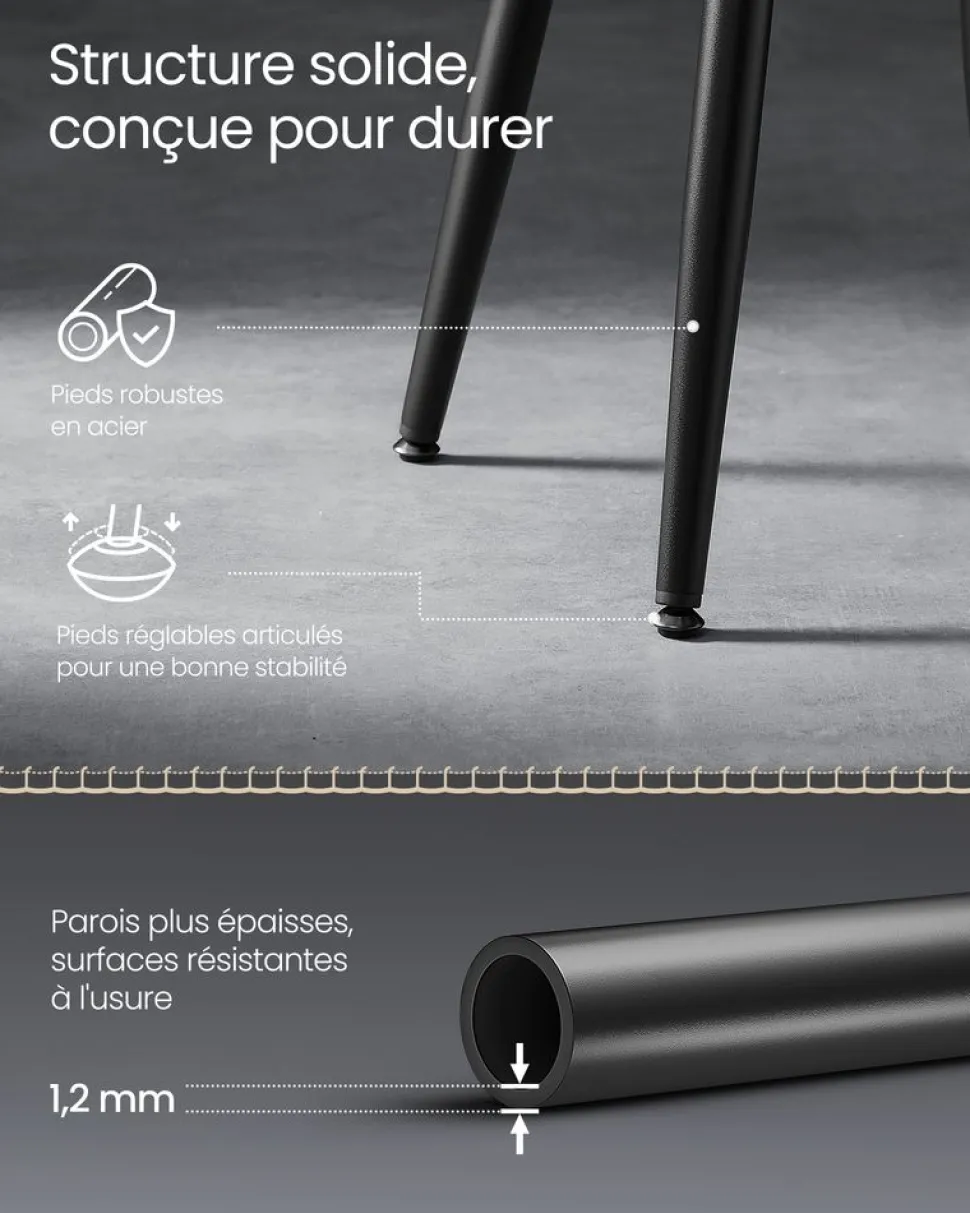 Cheap SONGMICS chaise de salle à manger