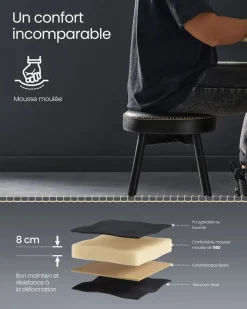 Cheap SONGMICS chaise de salle à manger