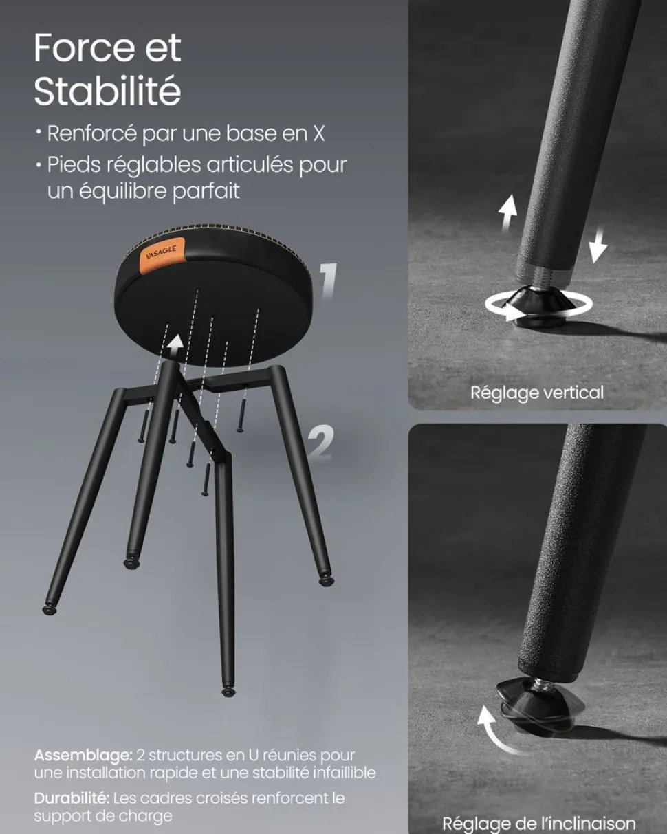 Cheap SONGMICS chaise de salle à manger