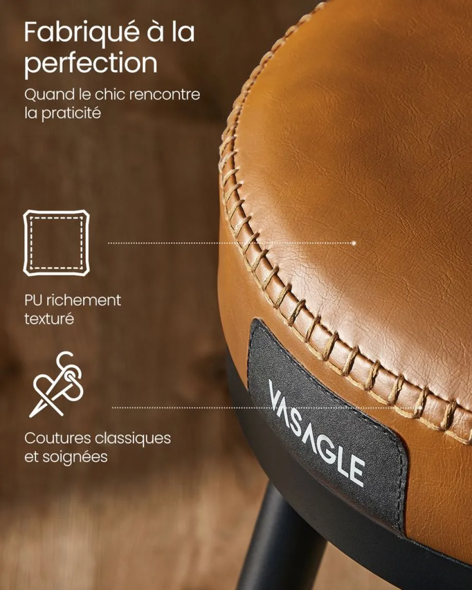 Outlet SONGMICS Chaise de salle à manger gris