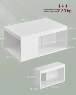 Online SONGMICS Chaise de Salle à Manger  Lot de 6