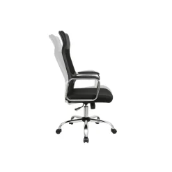 Fashion SONGMICS Chaise gamer noir bleu Blanc
