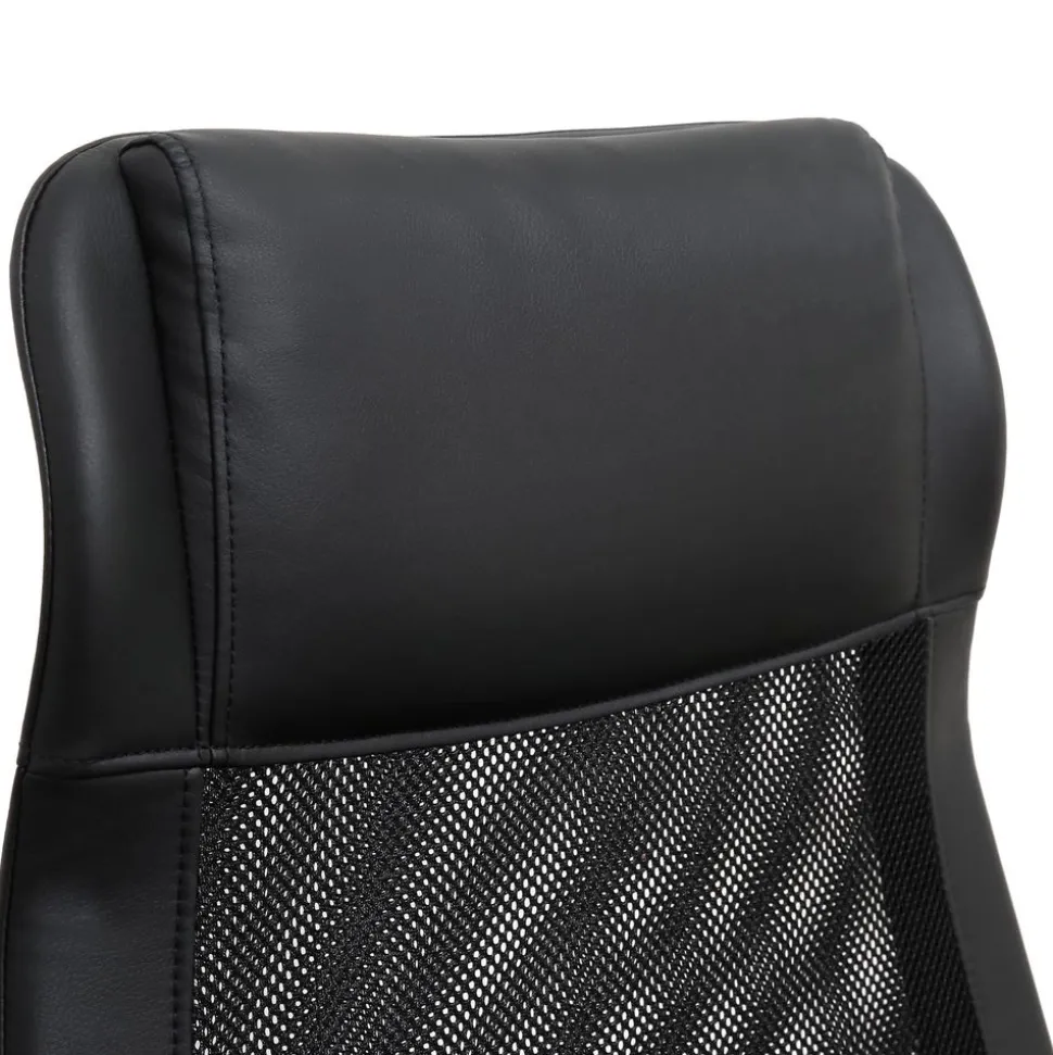 Fashion SONGMICS Chaise gamer noir bleu Blanc