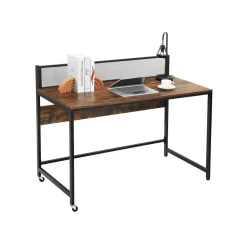 Shop SONGMICS Chaise gaming noir Gris