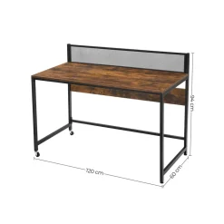 Shop SONGMICS Chaise gaming noir Gris