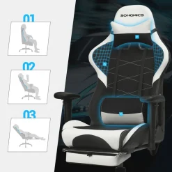 Clearance SONGMICS Chaise gaming orange