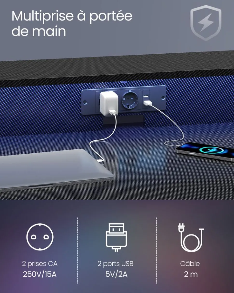 Cheap SONGMICS Chaise gaming sport