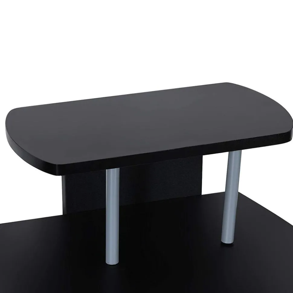 Store SONGMICS Chaise gaming sport bleu Noir