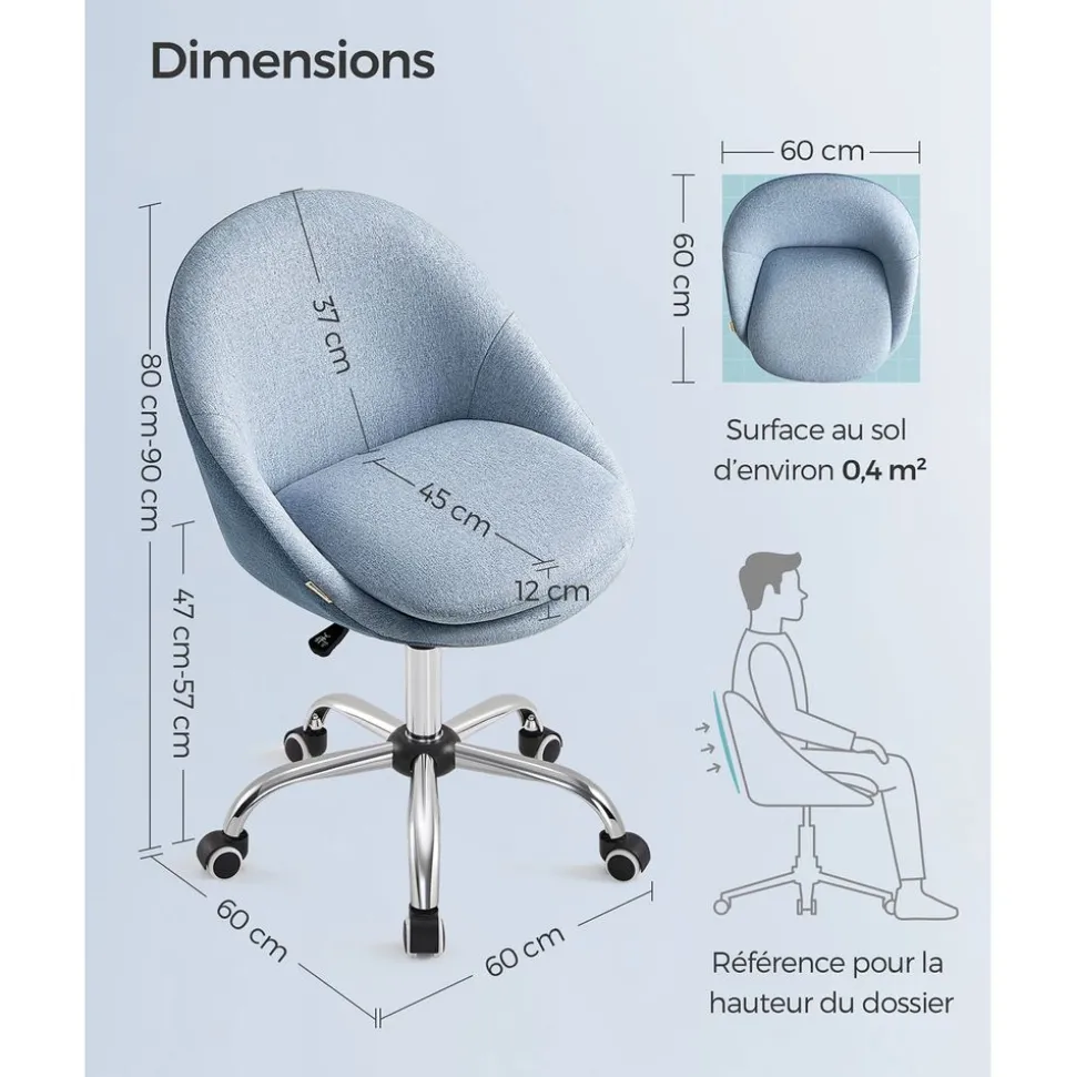 New SONGMICS Chaise gaming sport rouge Blanc