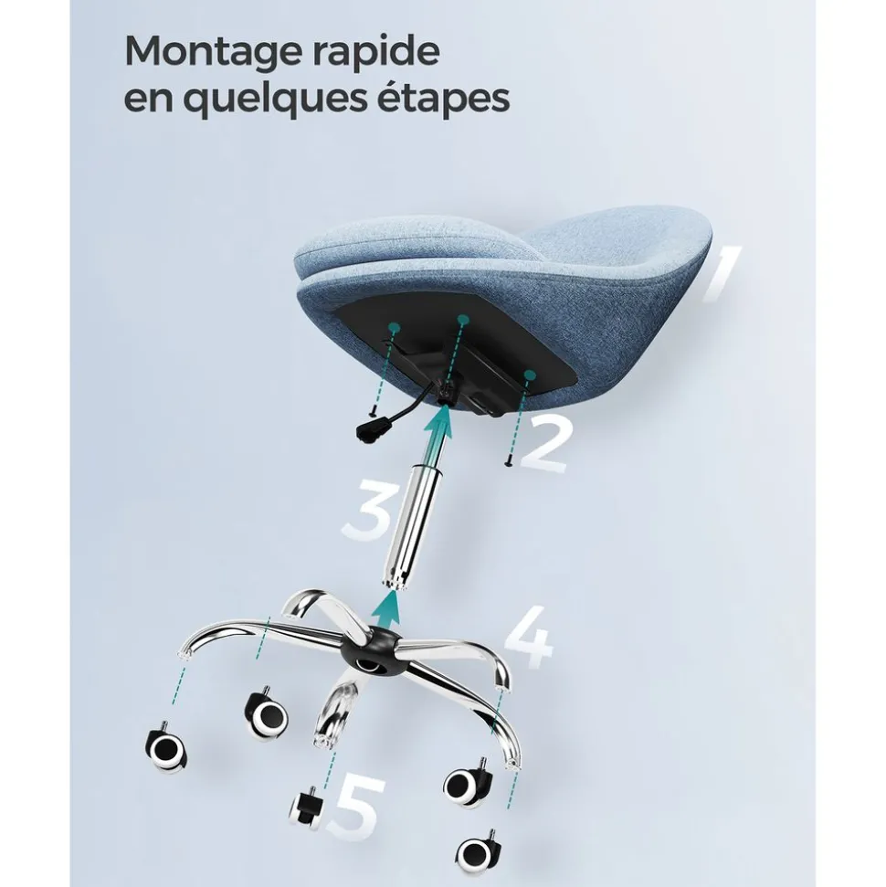 New SONGMICS Chaise gaming sport rouge Blanc