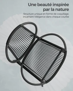 Best SONGMICS Chaise longue pliable grège