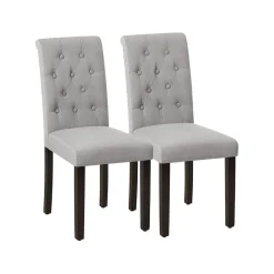 Online SONGMICS Chaise luxe Gris