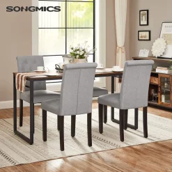 Online SONGMICS Chaise luxe Gris