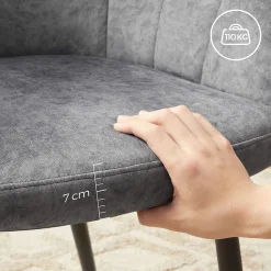 Cheap SONGMICS Chaise ouverte vert