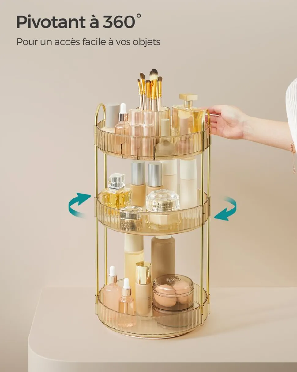 Flash Sale SONGMICS Chaise rembourrée de maquillage blanc mat et rose bonbon