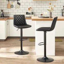 Shop SONGMICS Chaises Salle à manger gris