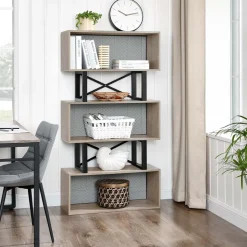 Cheap SONGMICS Chariot à linge XXL gris