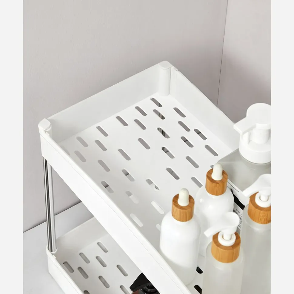 New SONGMICS Chariot 3 niveaux blanc