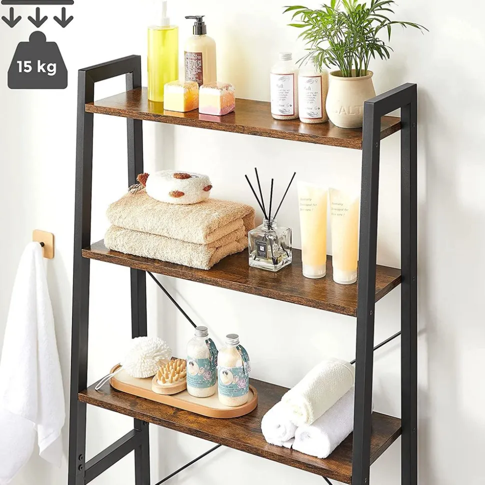 Store SONGMICS Chariot 3 niveaux Blanc