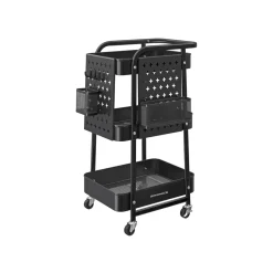 Shop SONGMICS Chariot 4 niveaux Blanc