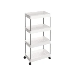 Flash Sale SONGMICS Chariot 4 niveaux Blanc