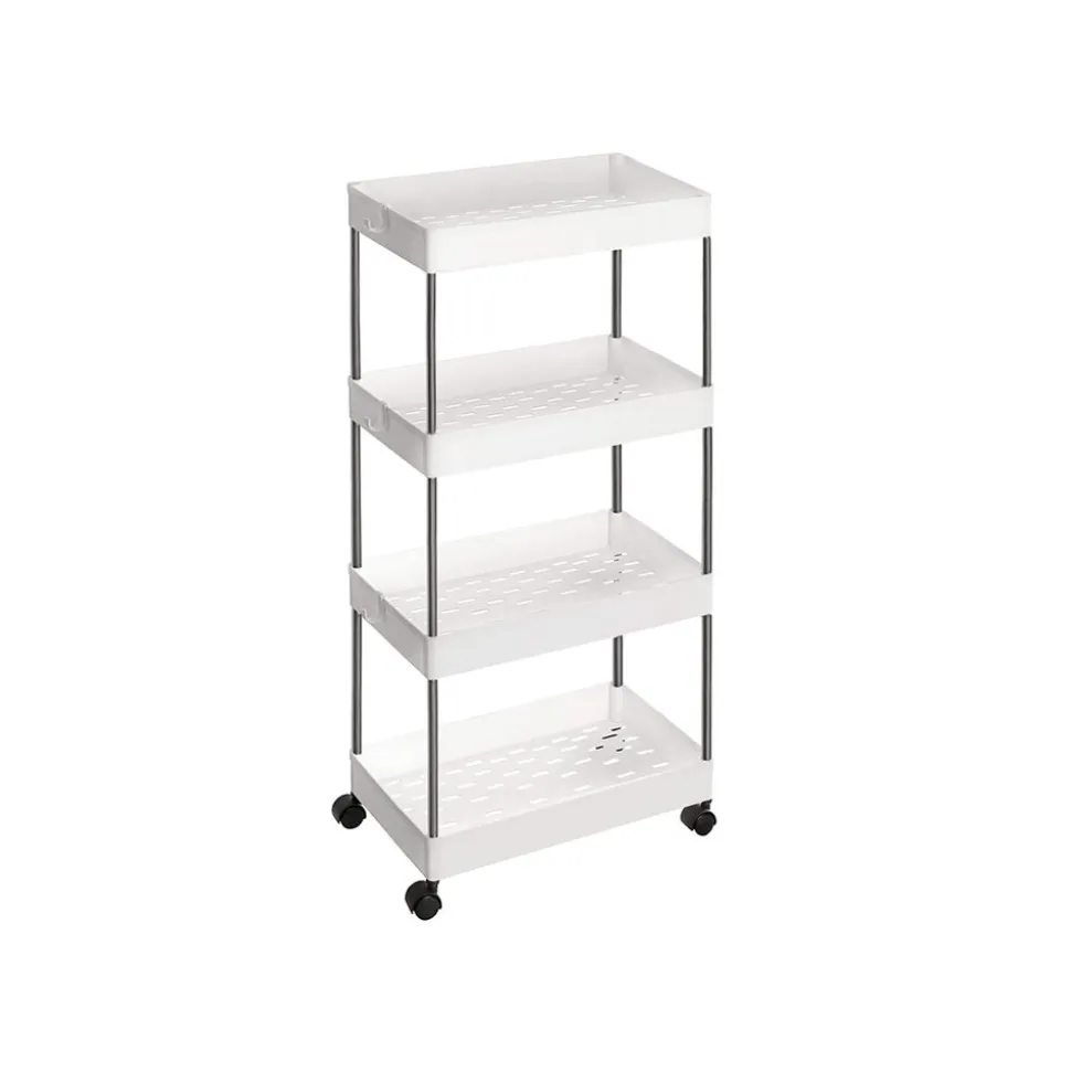 Flash Sale SONGMICS Chariot 4 niveaux Blanc