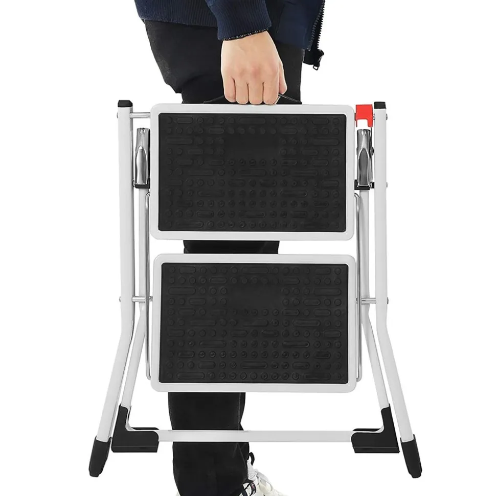 Best Sale SONGMICS Chariot de rangement 3 plateaux en maille métallique noir d’encre