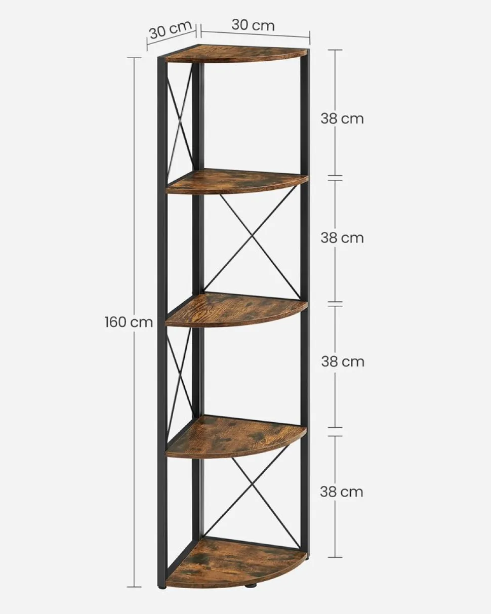 Hot SONGMICS Chariot de salle de bain à 3 niveaux sur roulettes 20 x 30 x 80 cm blanc et couleur boisée