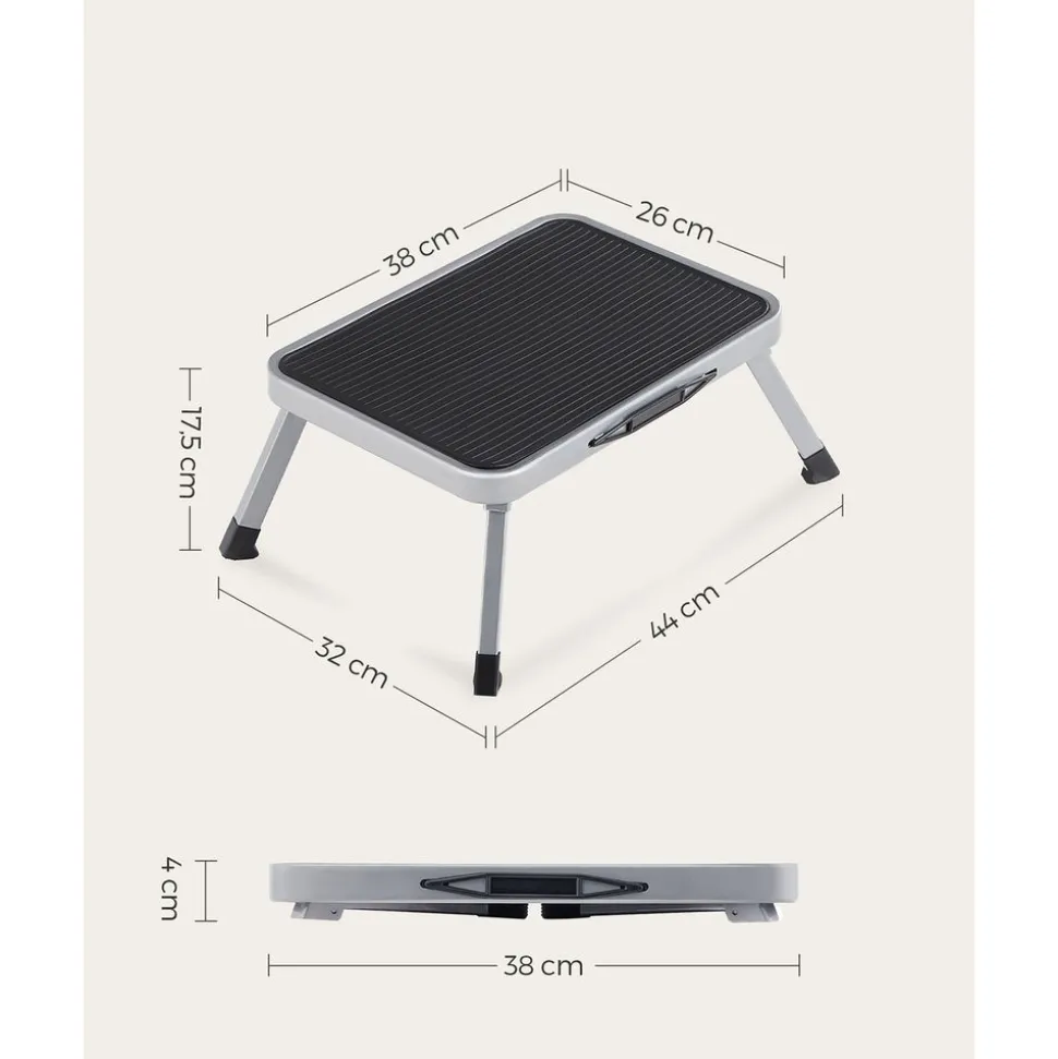 Hot SONGMICS Échelle 3 marches