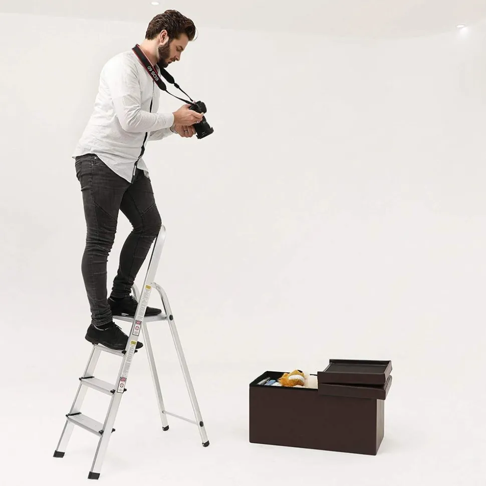 Best SONGMICS Échelle 5 marches alu