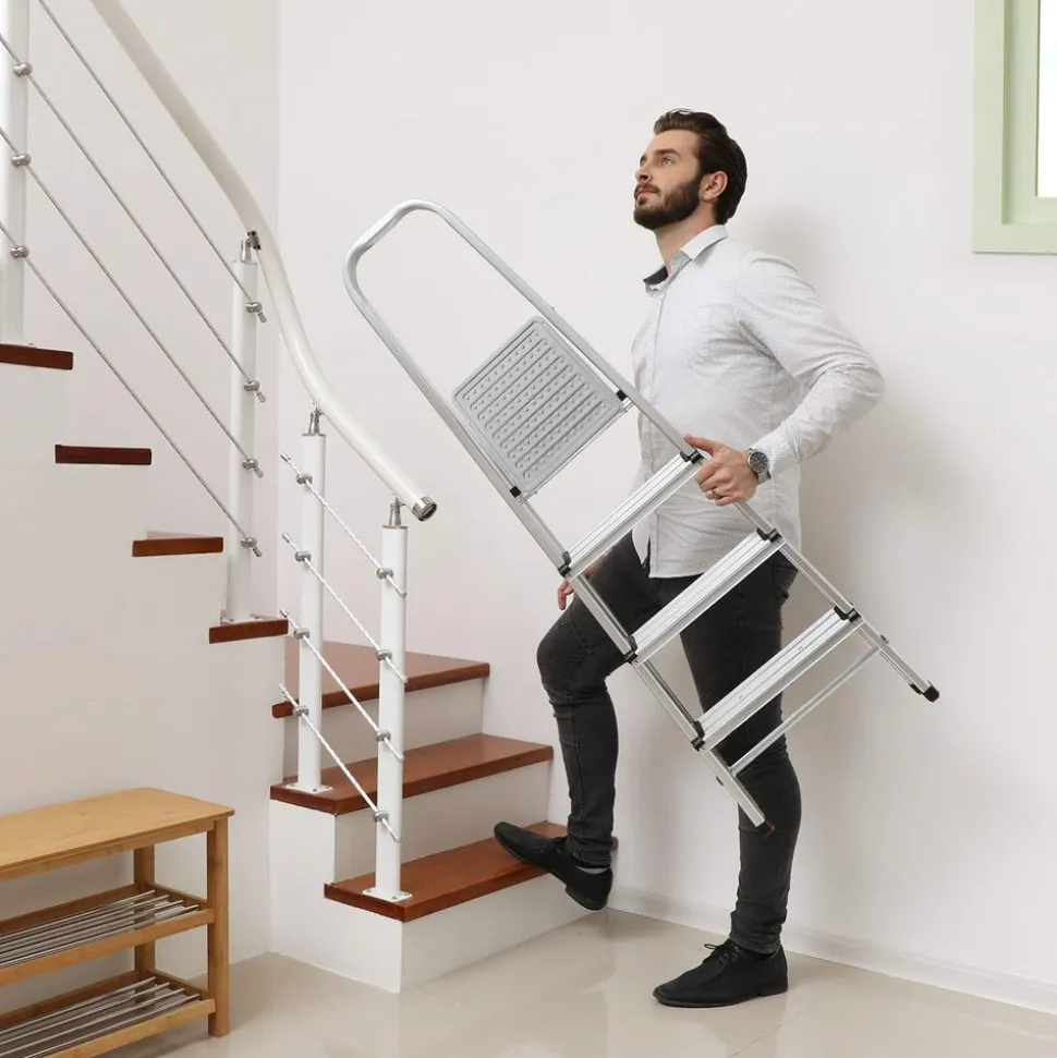 Best SONGMICS Échelle 5 marches alu