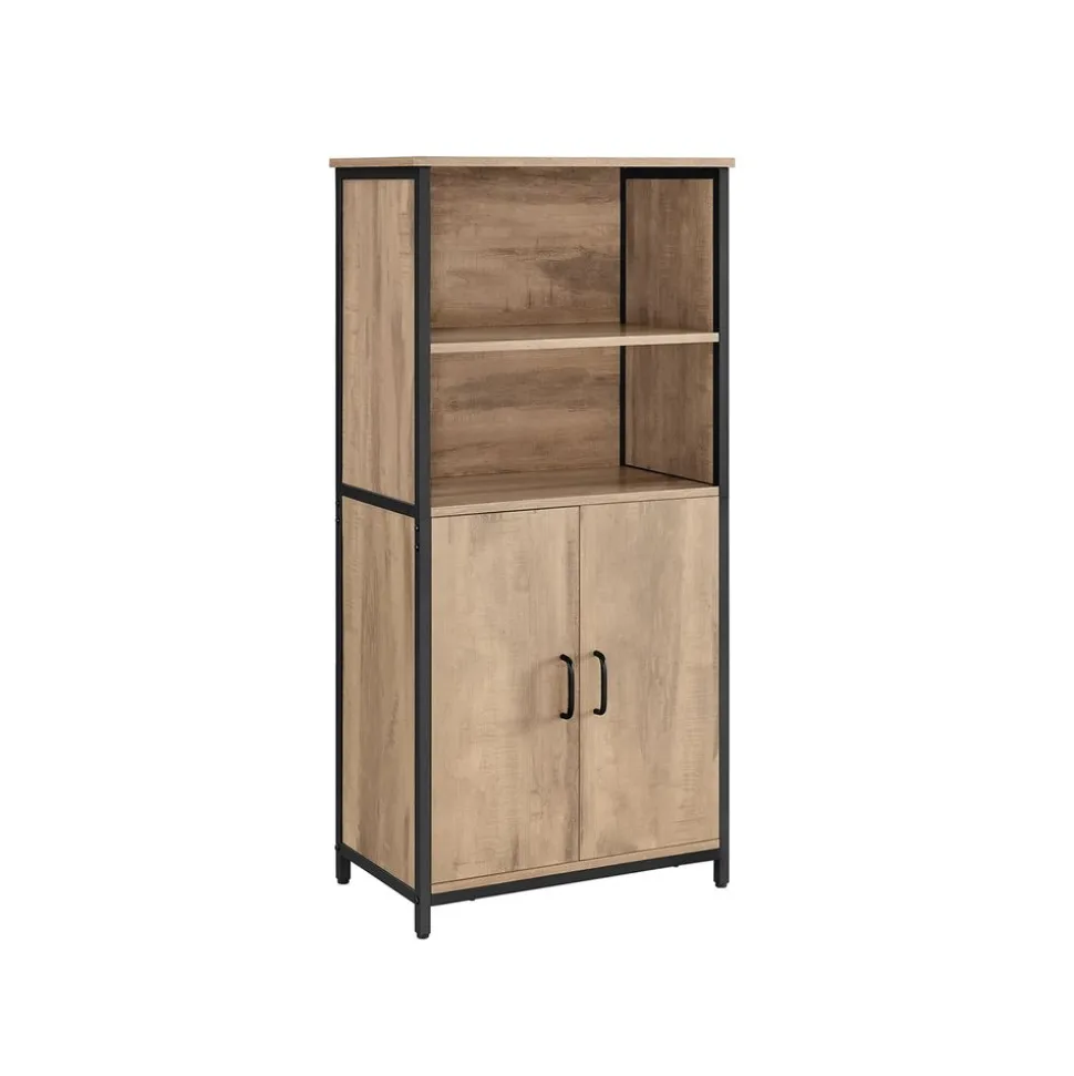 New SONGMICS Échelle acier 3 marches Blanc