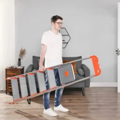 Flash Sale SONGMICS Échelle pliable alu