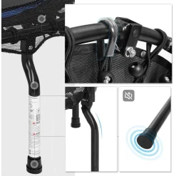 Cheap SONGMICS Échelle trampoline antiglisse Noir