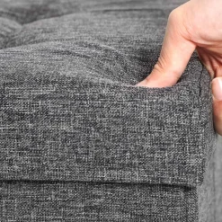 Fashion SONGMICS Coffre de rangement 40 x 76 x 48 cm industriel Marron Rustique