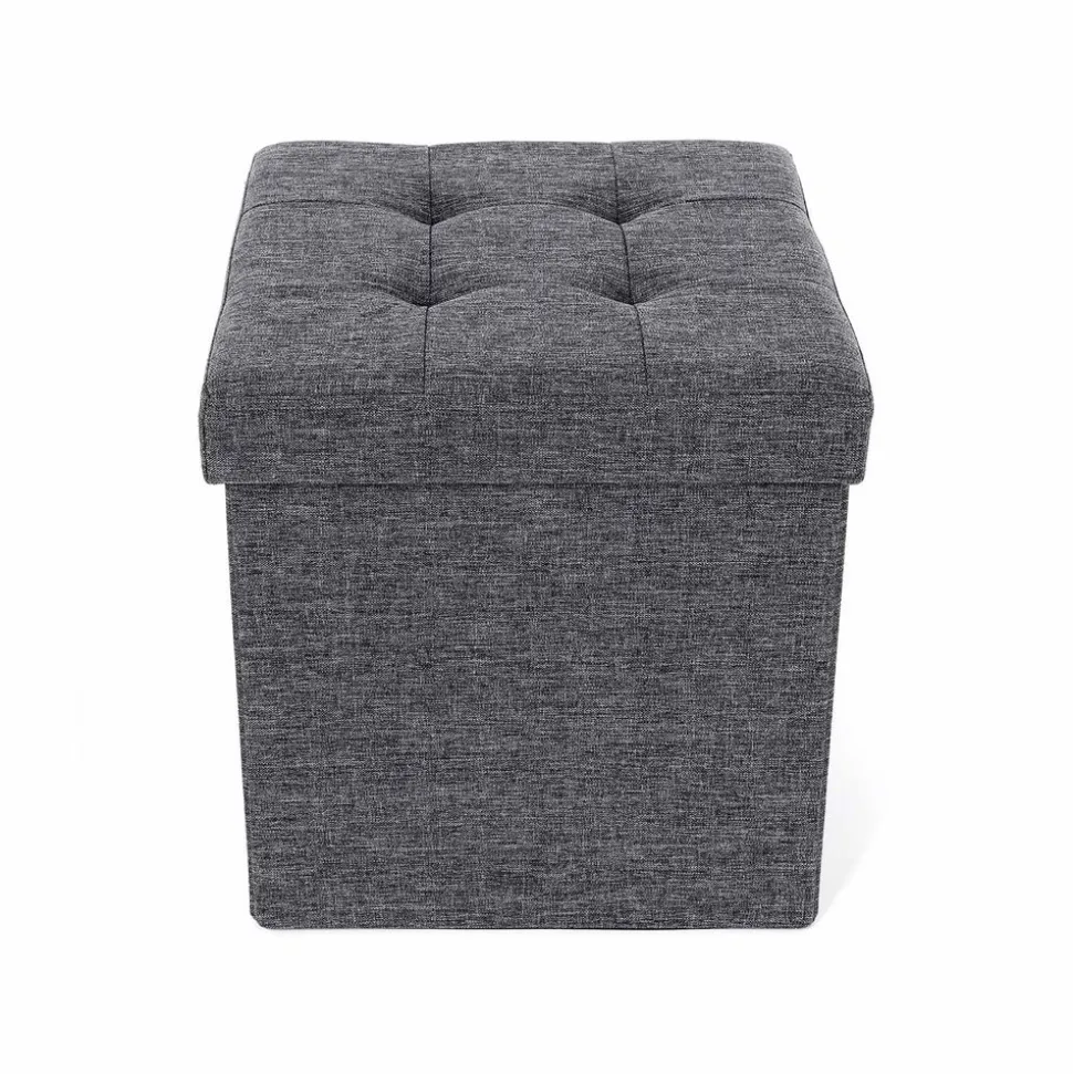 Shop SONGMICS Coffre de rangement 40L Gris Foncé