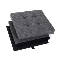 Shop SONGMICS Coffre de rangement 40L Gris Foncé