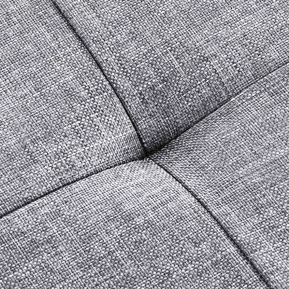 Shop SONGMICS Coffre de rangement 40L gris chiné