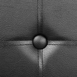 Fashion SONGMICS Coffre de rangement 80L Noir