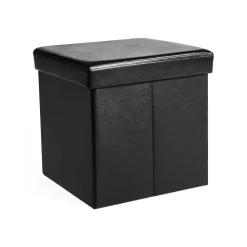Best SONGMICS Coffre de rangement lisse 40L Noir