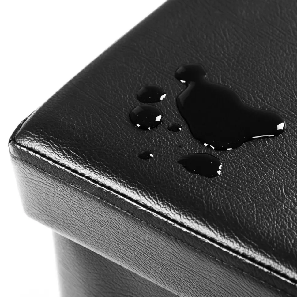 Best SONGMICS Coffre de rangement lisse 40L Noir