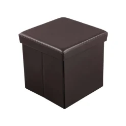 Cheap SONGMICS Coffre de rangement lisse 40L brun Marron