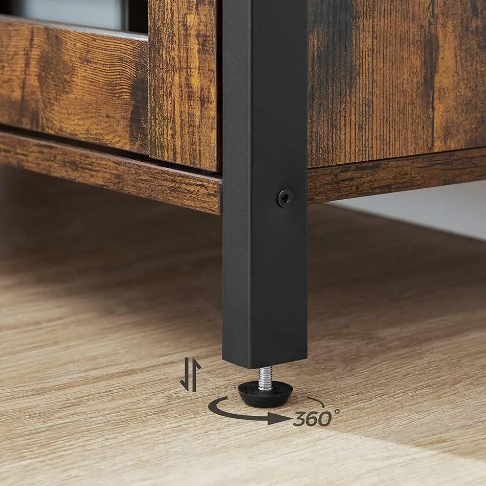 Cheap SONGMICS Coffre rangement rotin boisé