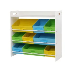 Outlet SONGMICS Coiffeuse avec grand miroir avec 2 tiroirs et 3 compartiments blanc