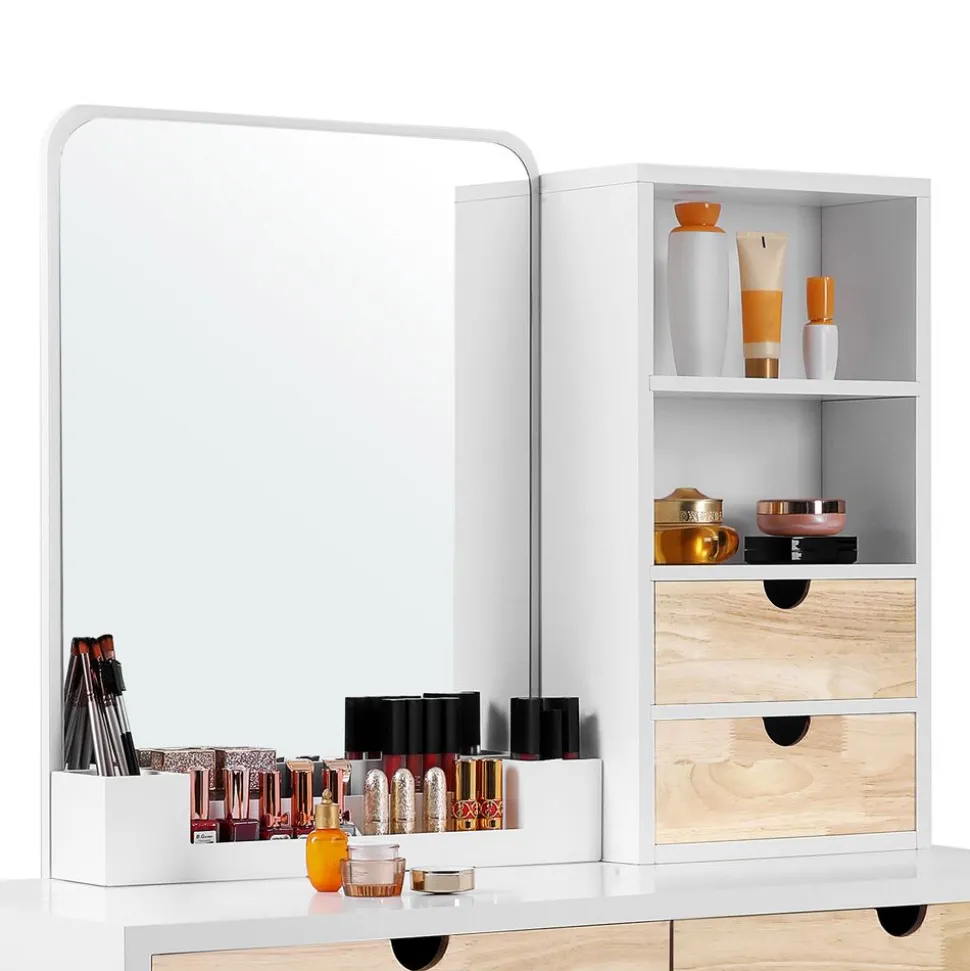 Flash Sale SONGMICS Coiffeuse avec grand miroir