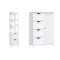 Online SONGMICS Coiffeuse avec Miroir Pliable Blanc