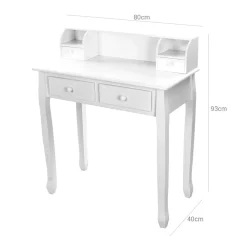 Best Sale SONGMICS Coiffeuse Blanc