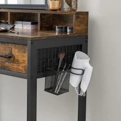 Online SONGMICS Coiffeuse LED rustique