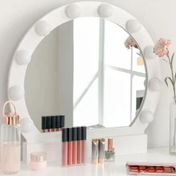 Best SONGMICS Coiffeuse lumière blanc