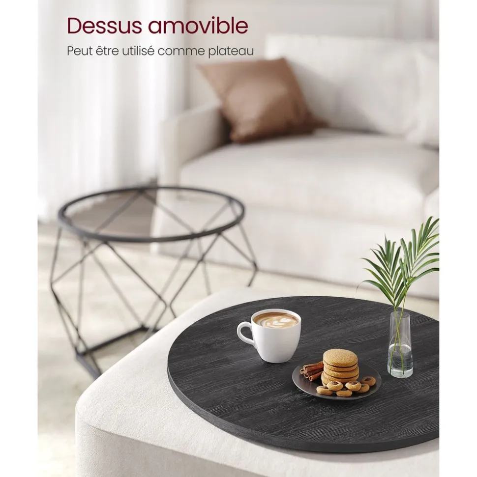 Shop SONGMICS Coiffeuse miroir Blanc